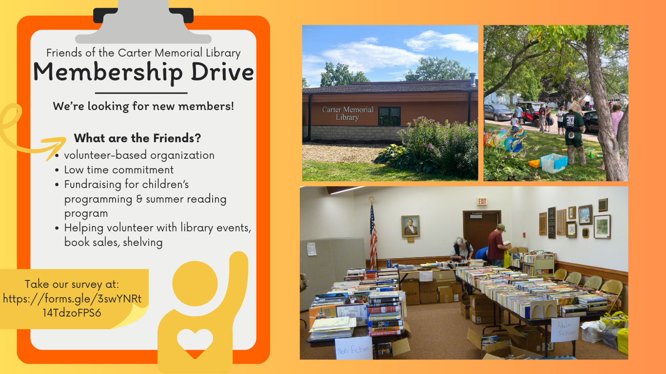 Friends of the Library Membership Drive