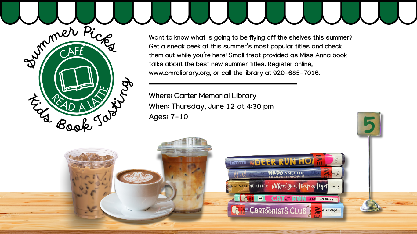 Kids Book Tasting Poster
