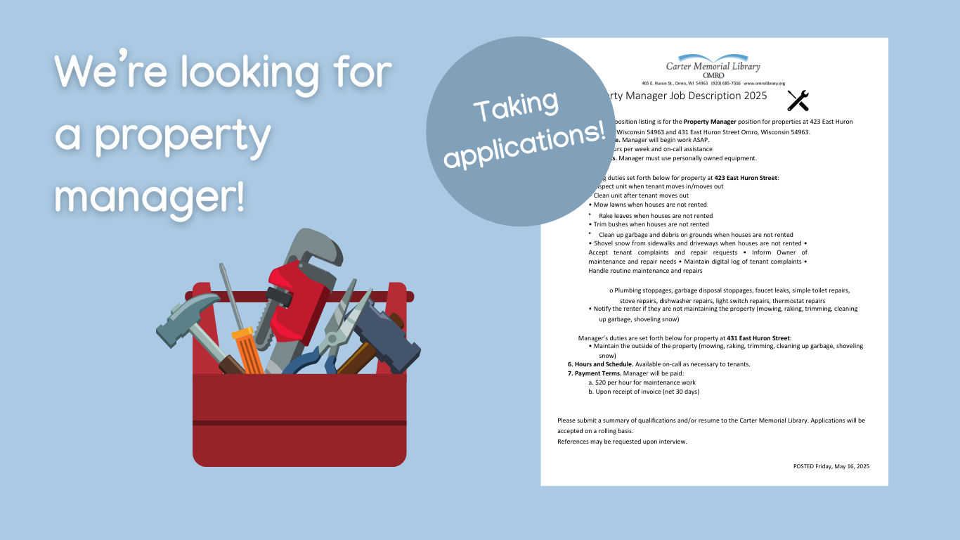Property Manager Position