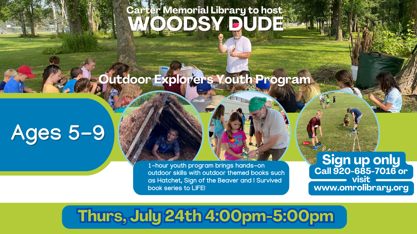 WOODSY DUDE Outdoor Explorers Youth Program