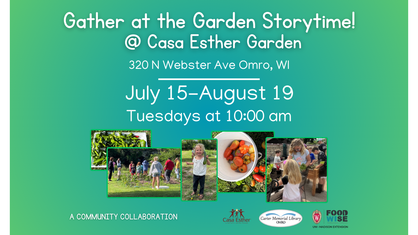 Gather at the Garden Storytime