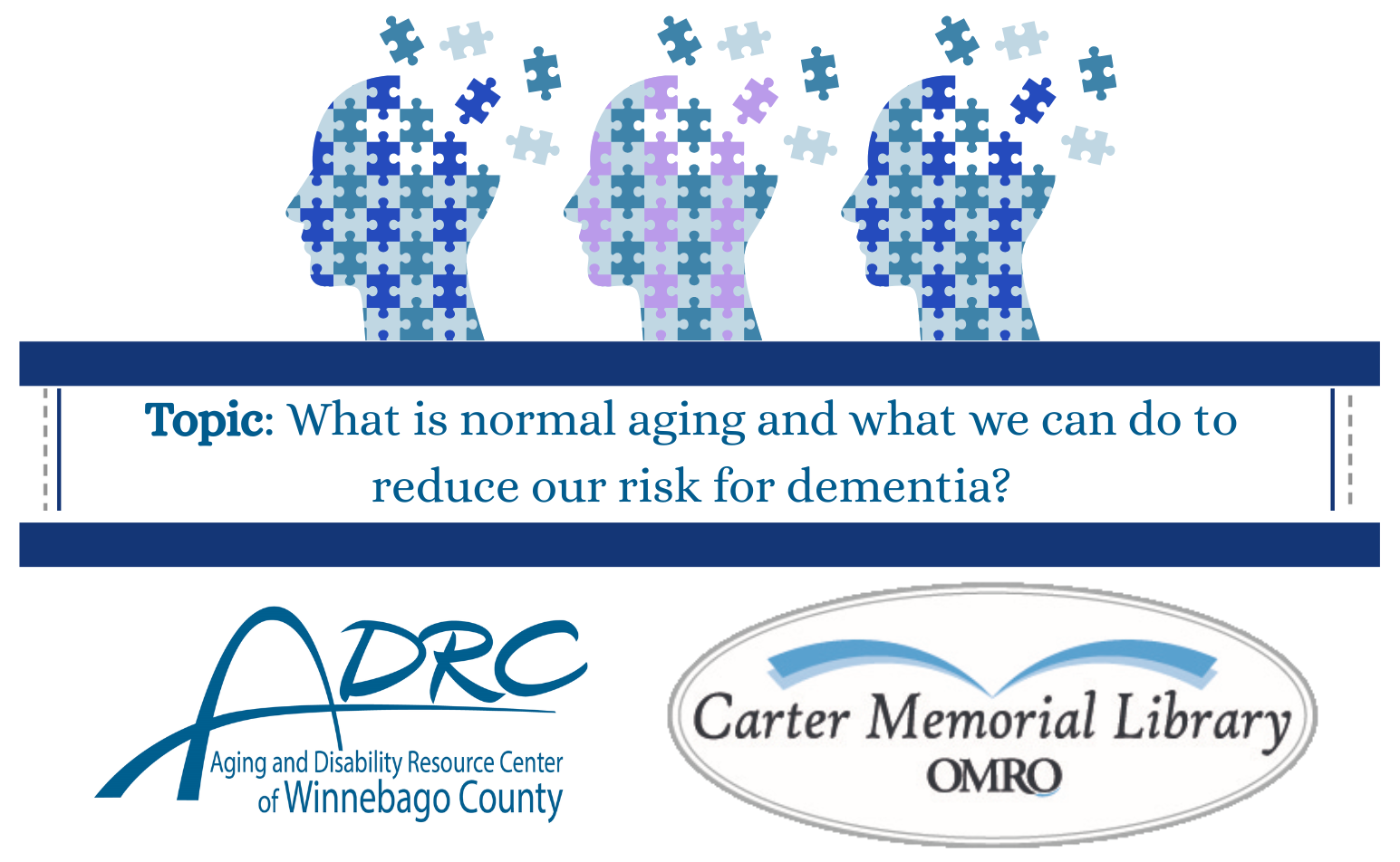 ADRC Presents Brain Health: What is Normal Aging?
