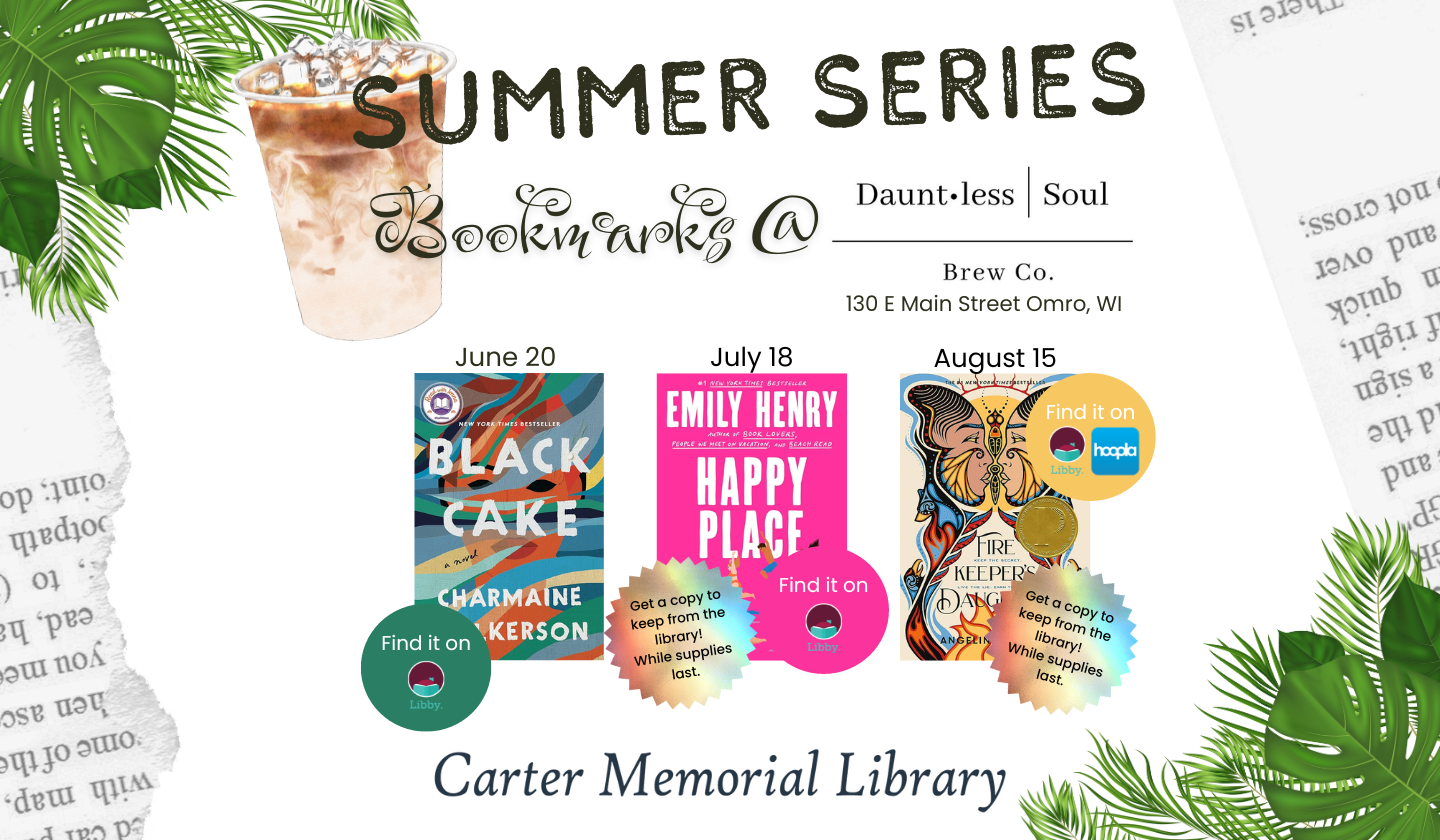 Bookmarks Summer Series