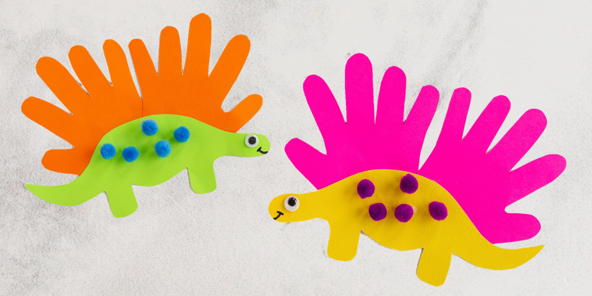 Take & Make Creations - Handprint Dinosaurs