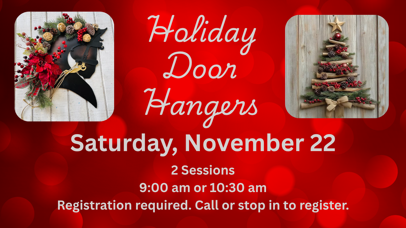 Holiday Door Hanger Craft