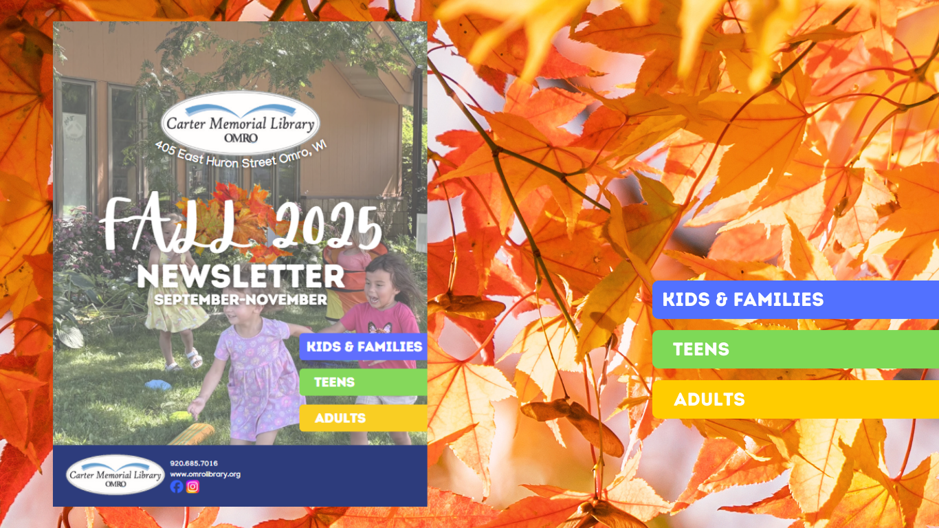Fall newsletter is here