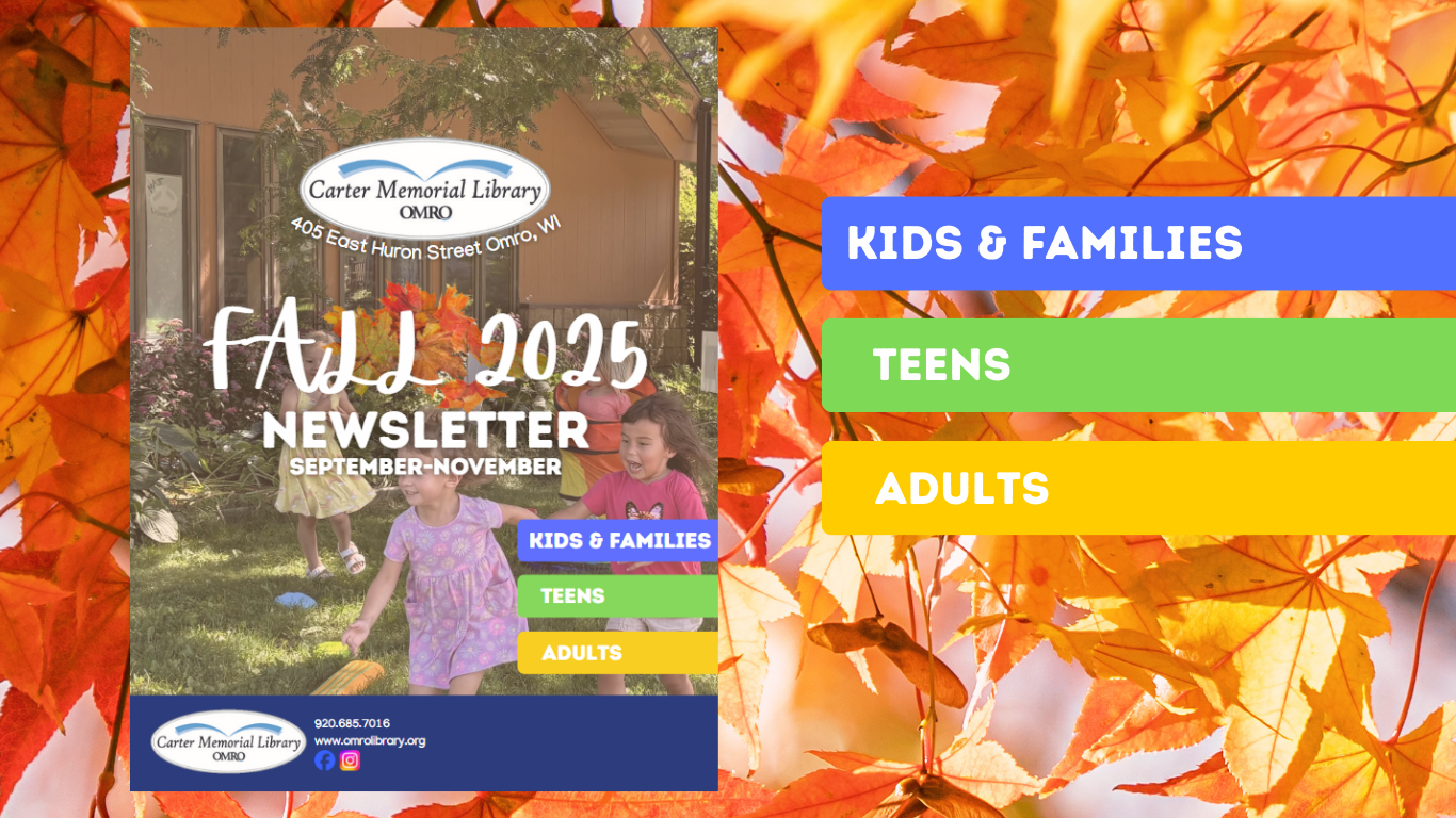 Fall newsletter is available