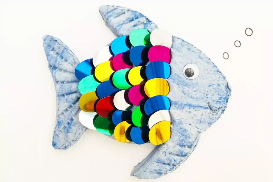 Take & Make Creations - Rainbow Fish Craft