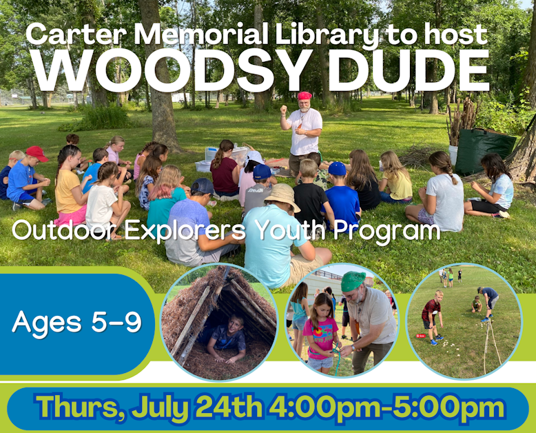 Outdoor Explorers Youth Program With THE WOODSY DUDE