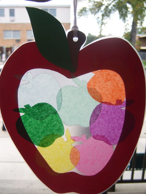 Take & Make Creations - Apple Suncatcher