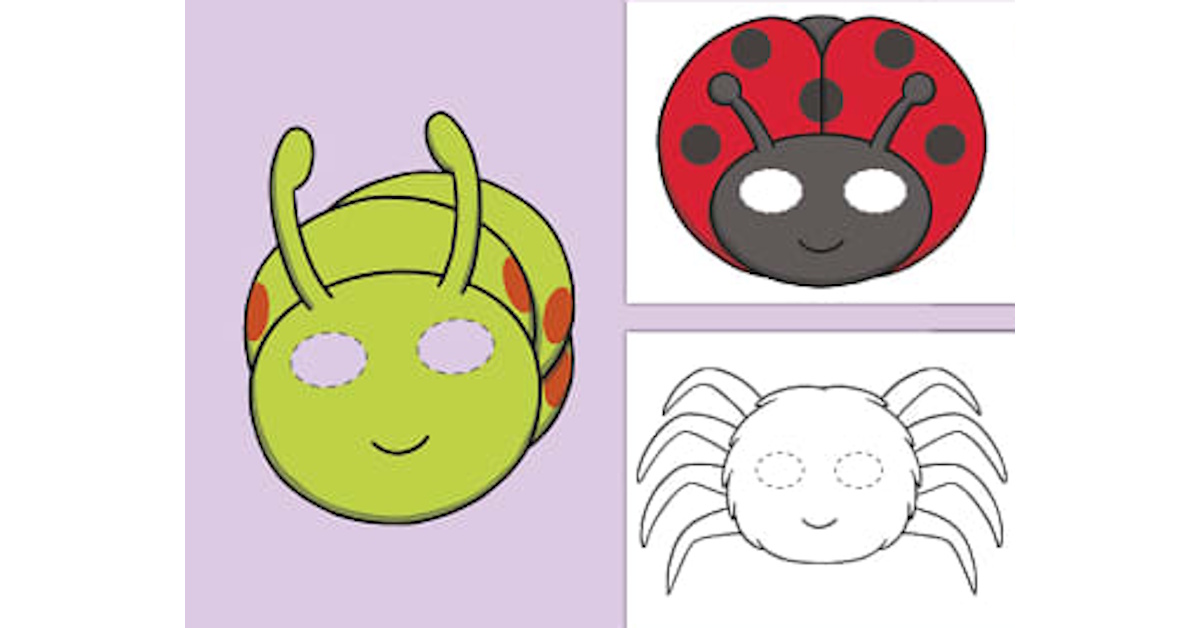Take & Make Creations - Insect Masks