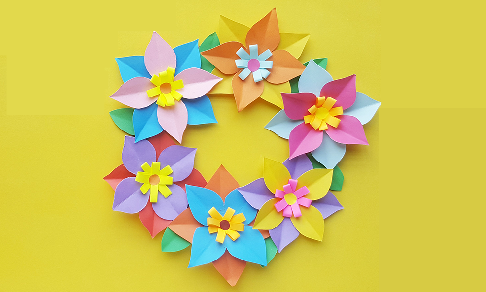 Take & Make Creations - Flower Wreath