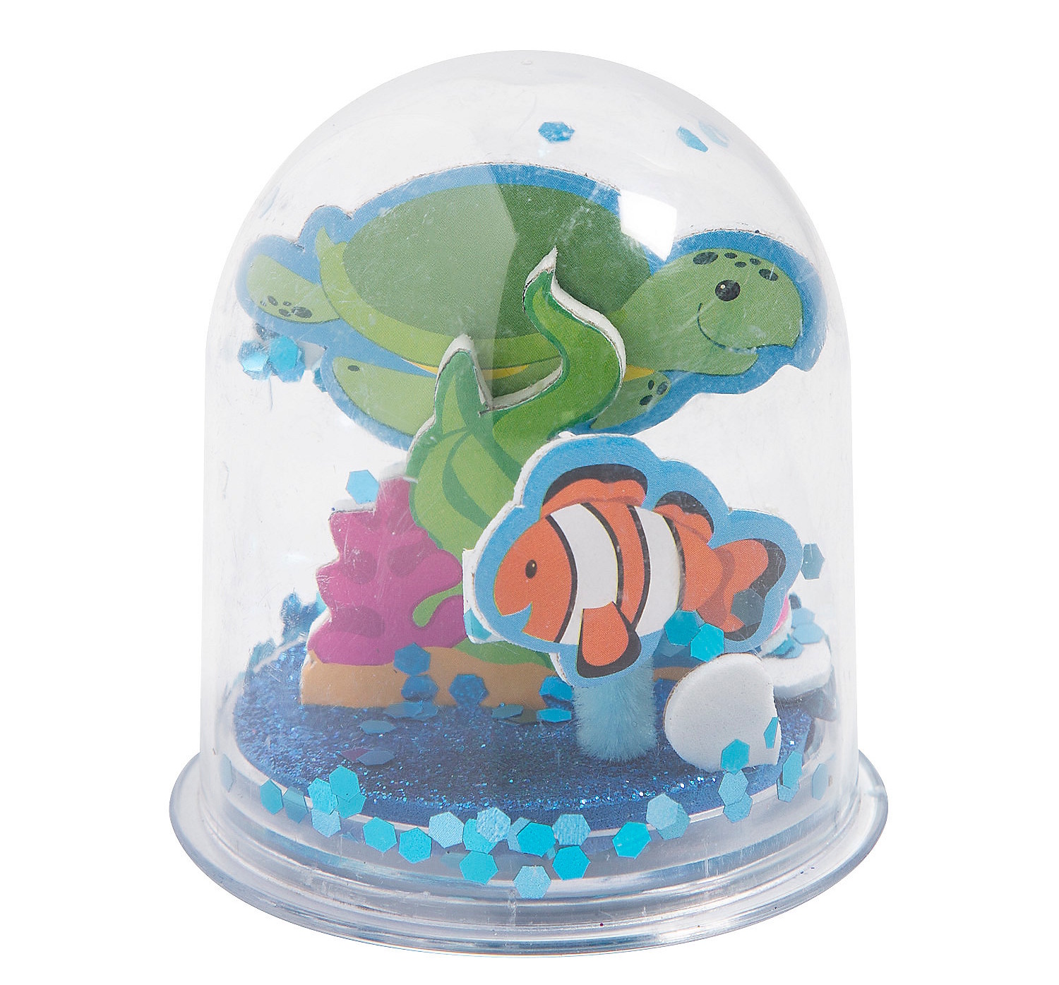 Under the Sea Glitter Globes