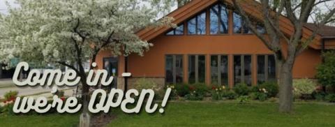 Come in we're open!