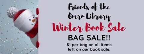 Winter Book Sale Bag Sale!
