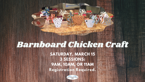 Barnboard Chicken Craft