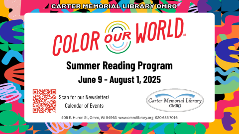 Color Our World Summer Reading Program