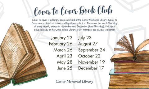 cover to cover book club