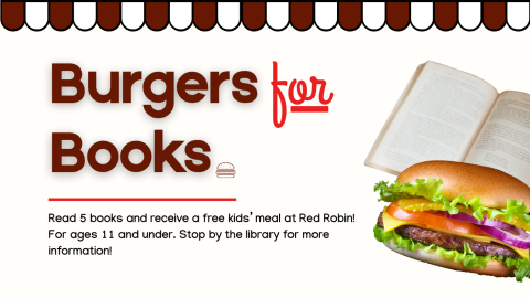 Burgers for Books Program
