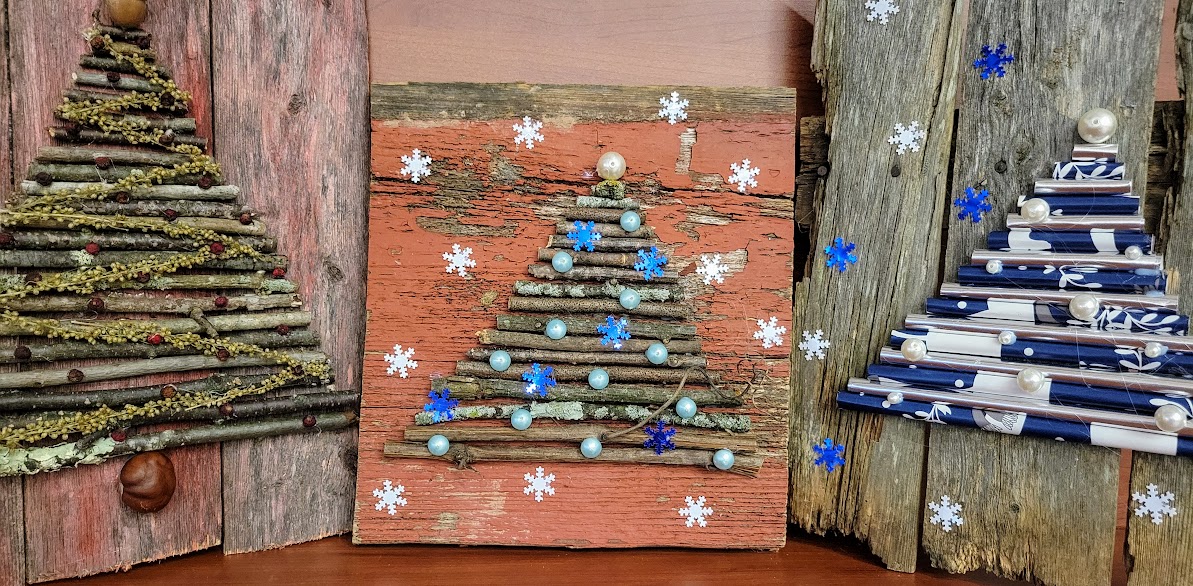 DIY Rustic Christmas Tree Crafts