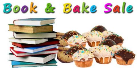 book and bake sale